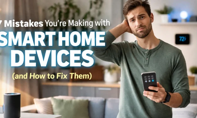 7 Mistakes You're Making with Smart Home Devices (and How to Fix Them)