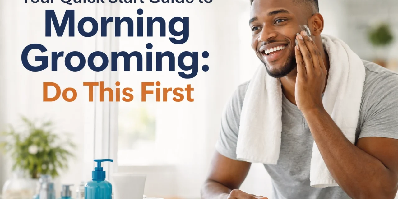 Your Quick Start Guide to Morning Grooming: Do This First