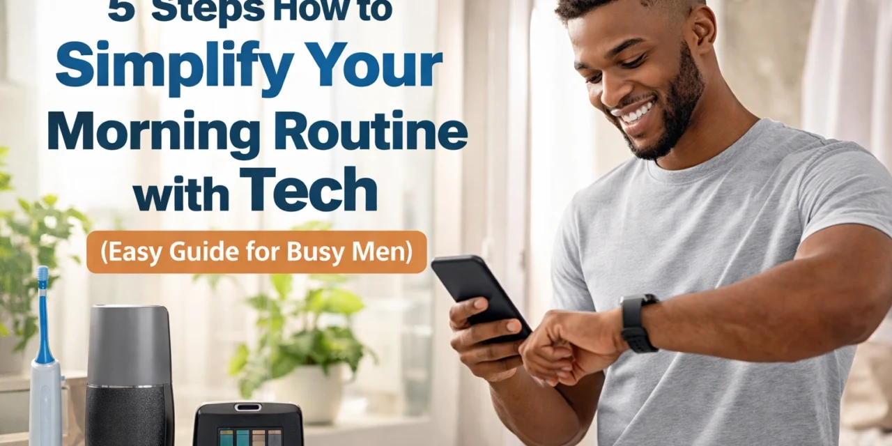 5 Steps How to Simplify Your Morning Routine with Tech (Easy Guide for Busy Men)