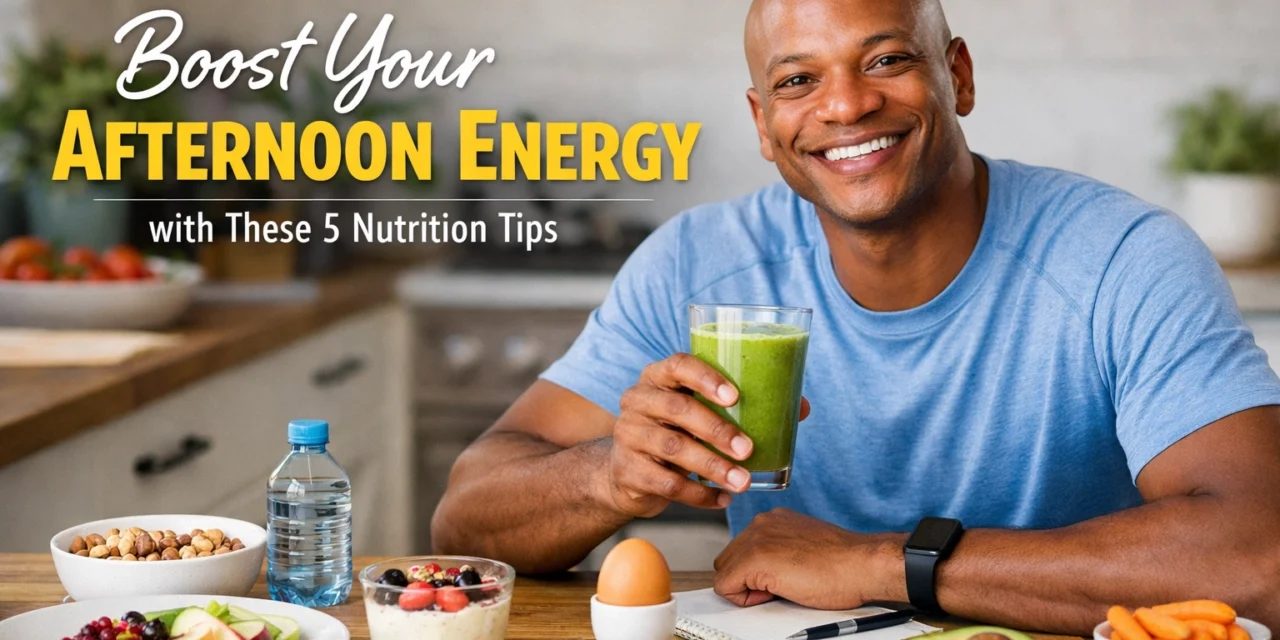 Boost Your Afternoon Energy with These 5 Nutrition Tips