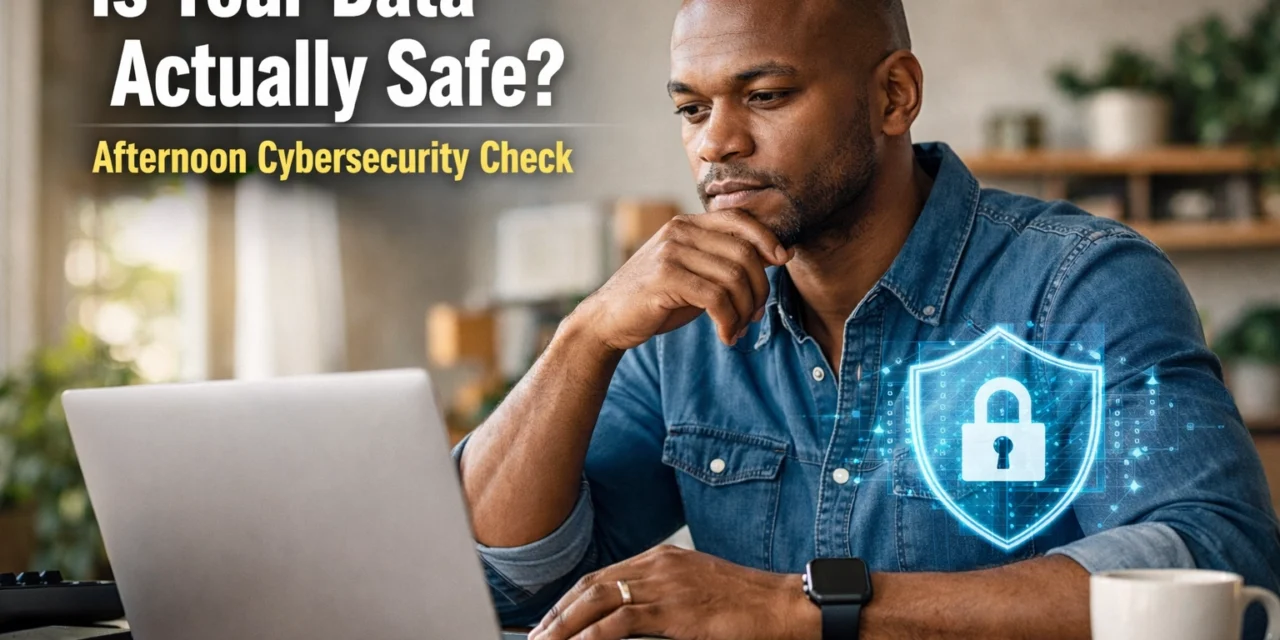Is Your Data Actually Safe? Afternoon Cybersecurity Check