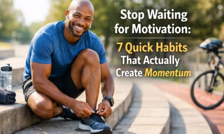 Stop Waiting for Motivation: 7 Quick Habits That Actually Create Momentum