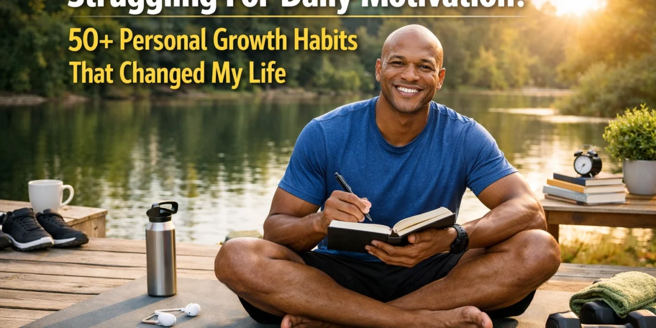 Struggling For Daily Motivation? 50+ Personal Growth Habits That Changed My Life