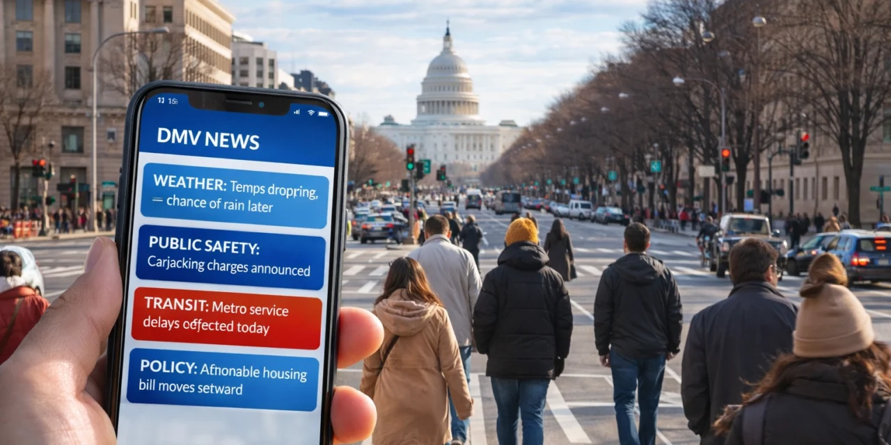 What's Happening in the DMV Today: Your Afternoon Briefing