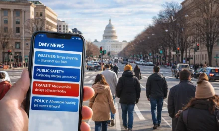 What's Happening in the DMV Today: Your Afternoon Briefing