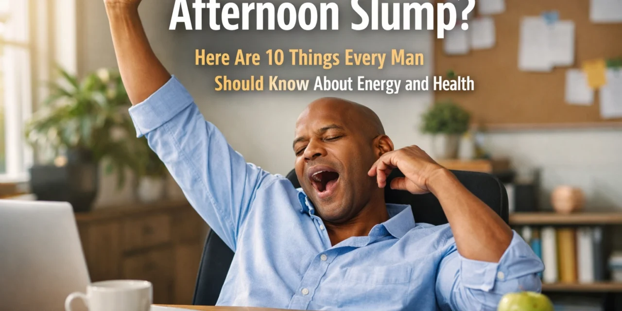 Afternoon Slump? Here Are 10 Things Every Man Should Know About Energy and Health