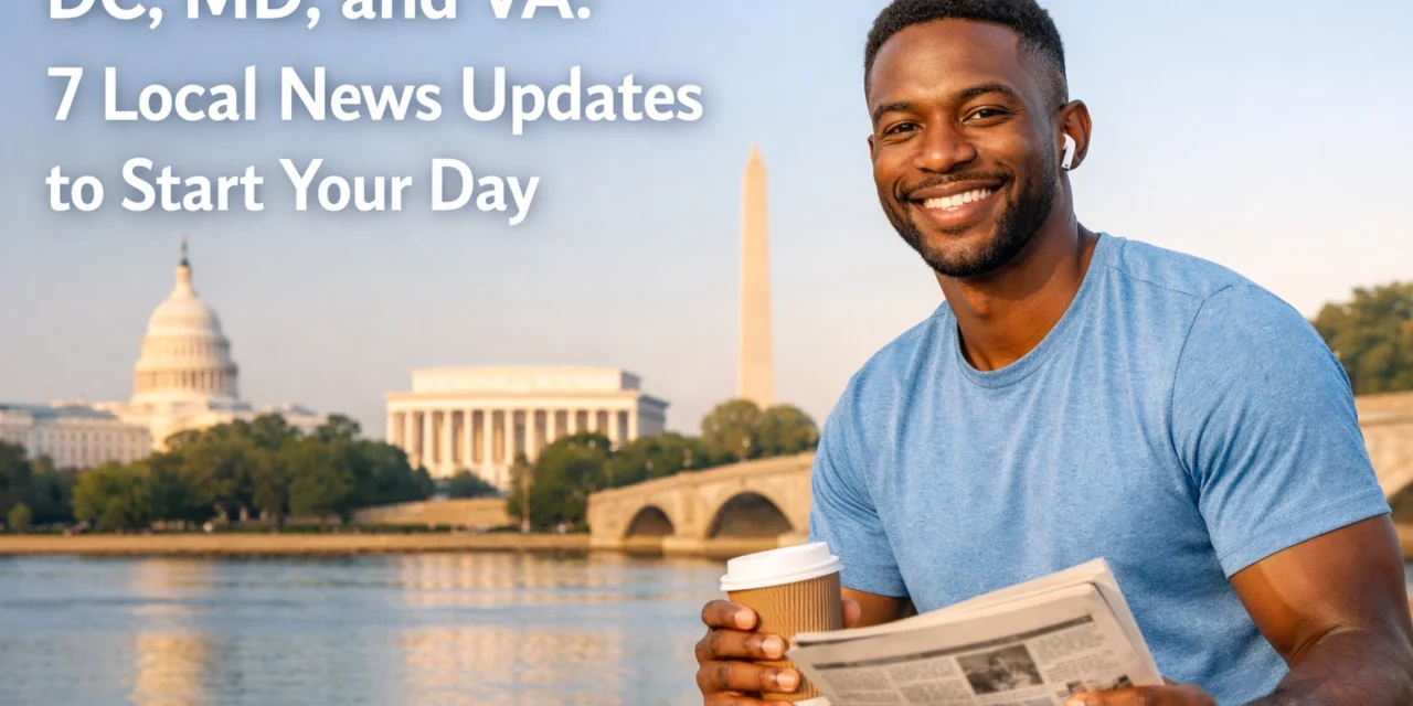 DC, MD, and VA: 7 Local News Updates to Start Your Day