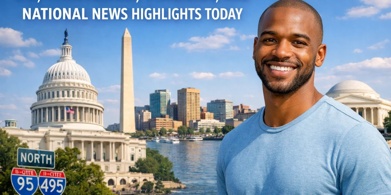 DC, Maryland, Virginia, and National News Highlights Today