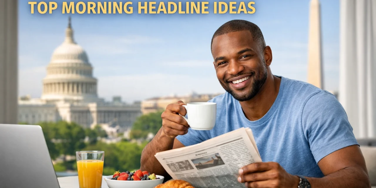 DC, MD, VA, and National News: Top Morning Headline Ideas