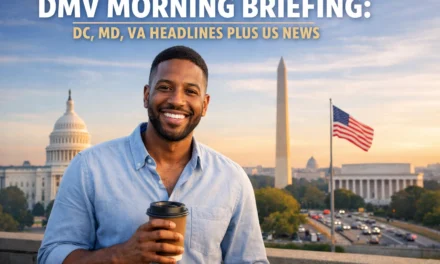 DMV Morning Briefing: DC, MD, VA Headlines Plus US News