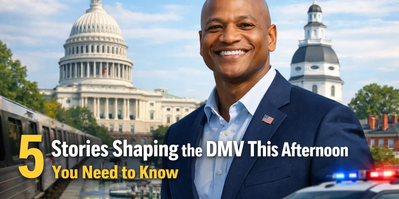 5 Stories Shaping the DMV This Afternoon You Need to Know
