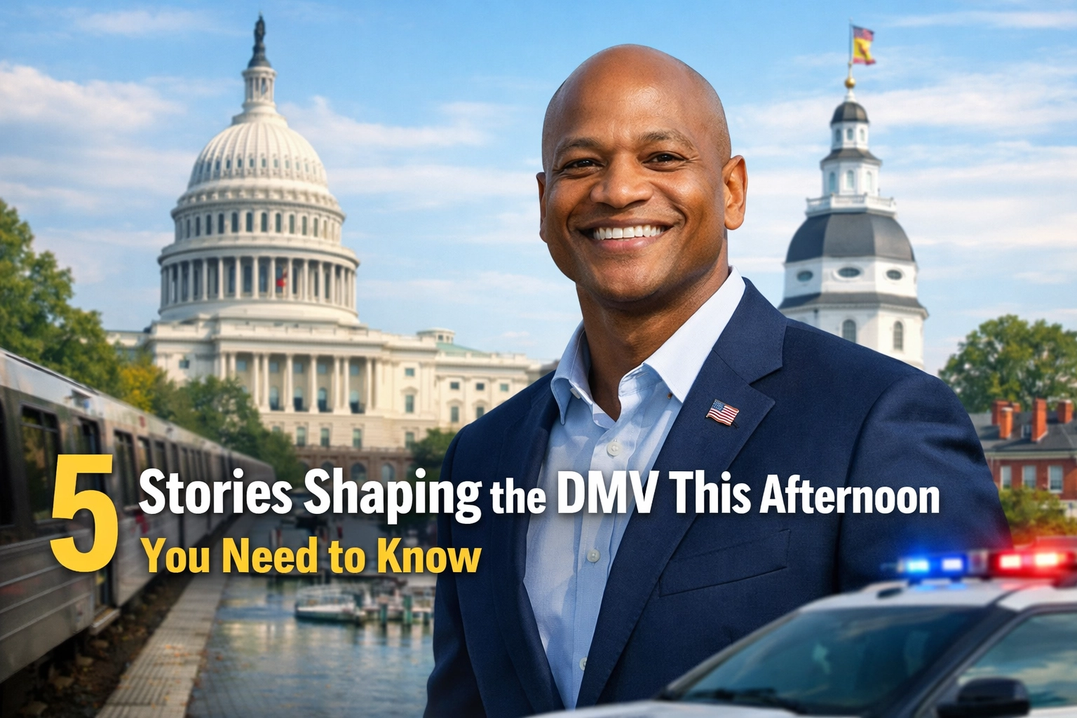 5 Stories Shaping the DMV This Afternoon You Need to Know