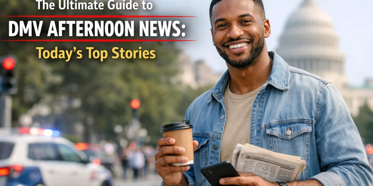The Ultimate Guide to DMV Afternoon News: Today’s Top Stories