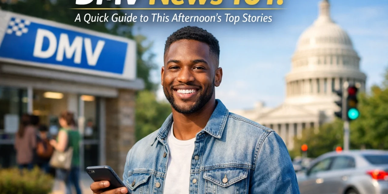 DMV News 101: A Quick Guide to This Afternoon’s Top Stories