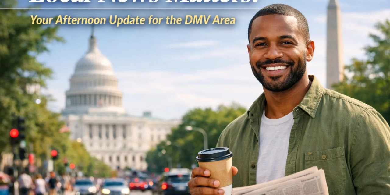 Local News Matters: Your Afternoon Update for the DMV Area