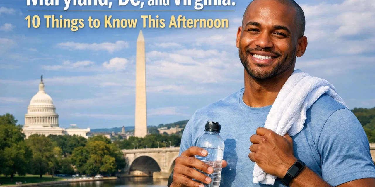 Maryland, DC, and Virginia: 10 Things to Know This Afternoon
