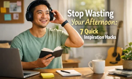 Stop Wasting Your Afternoon: 7 Quick Inspiration Hacks