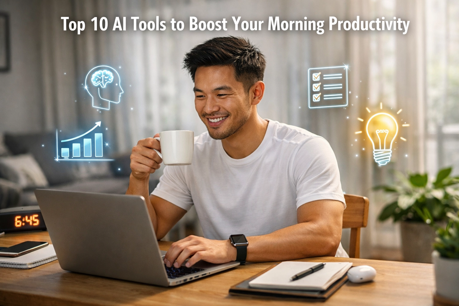 Top 10 AI Tools to Boost Your Morning Productivity