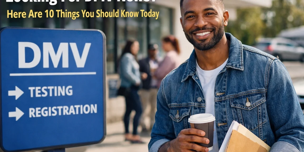 Looking For DMV News? Here Are 10 Things You Should Know Today