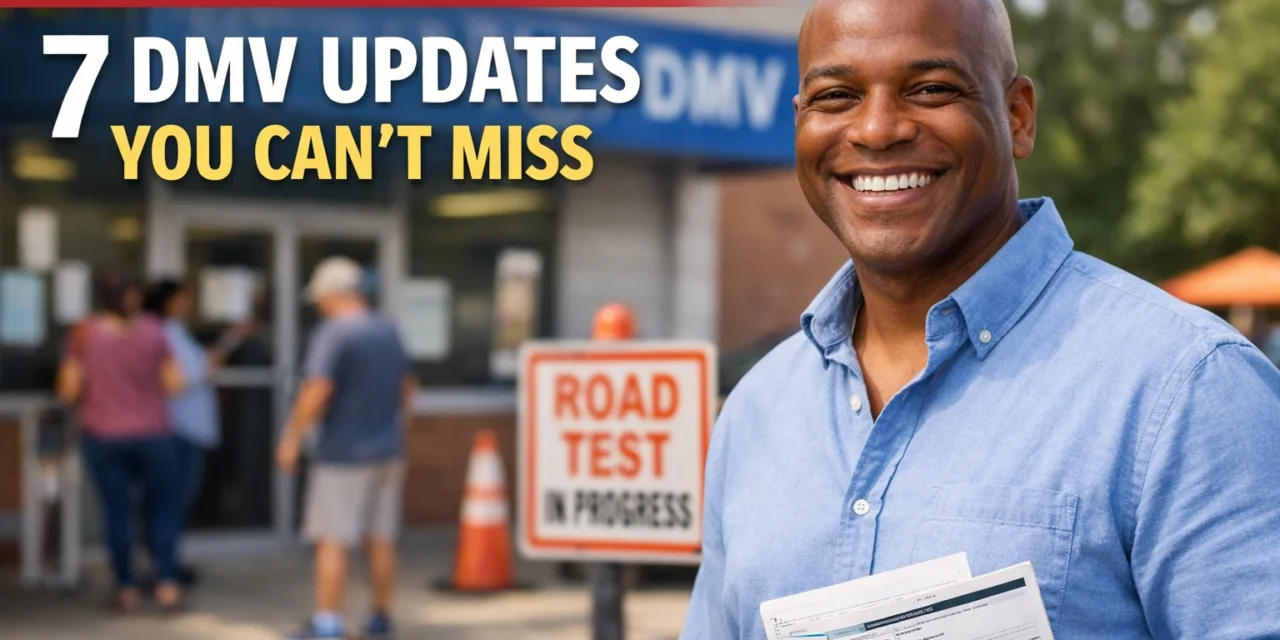 Breaking This Afternoon: 7 DMV Updates You Can’t Miss