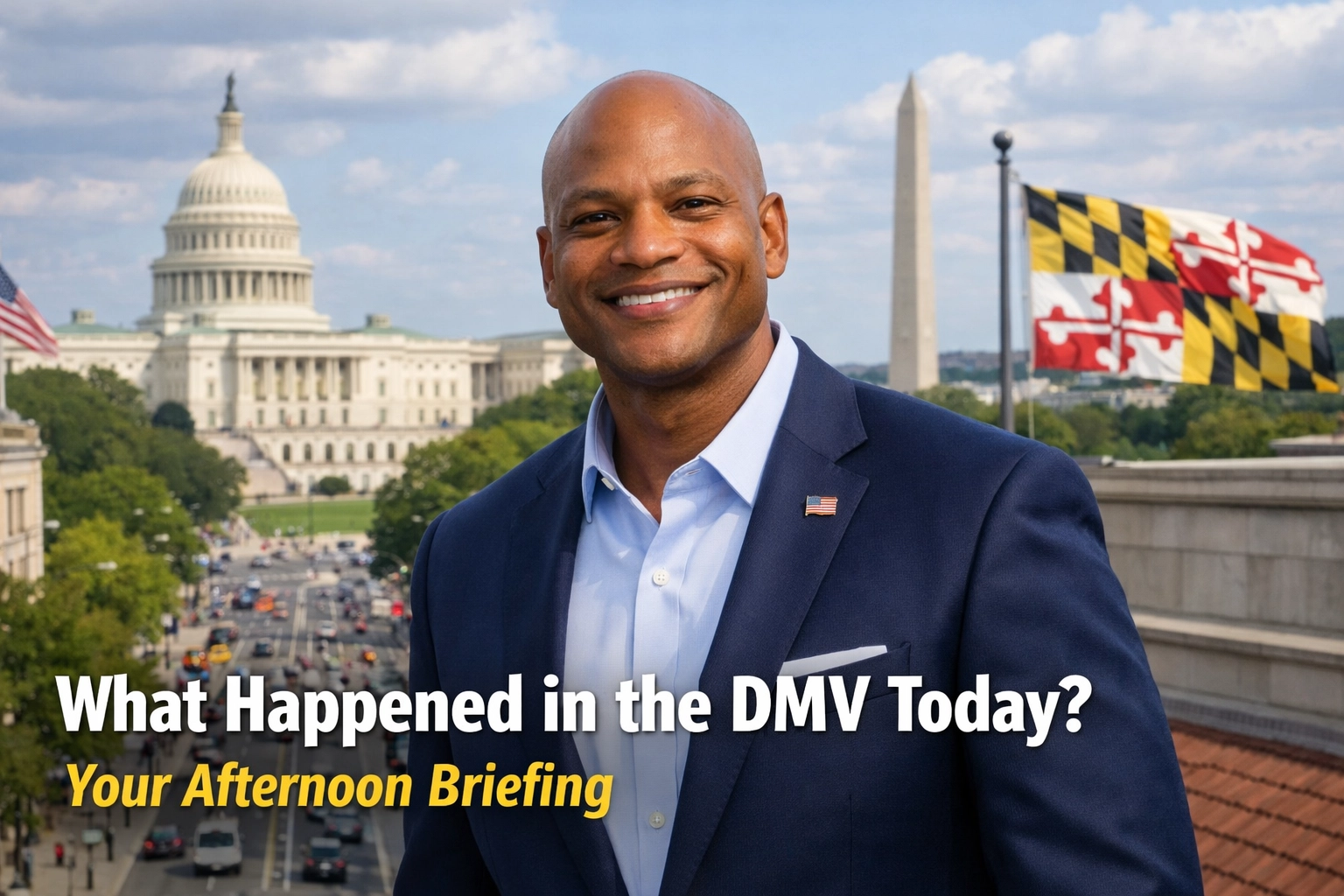 What Happened in the DMV Today? Your Afternoon Briefing
