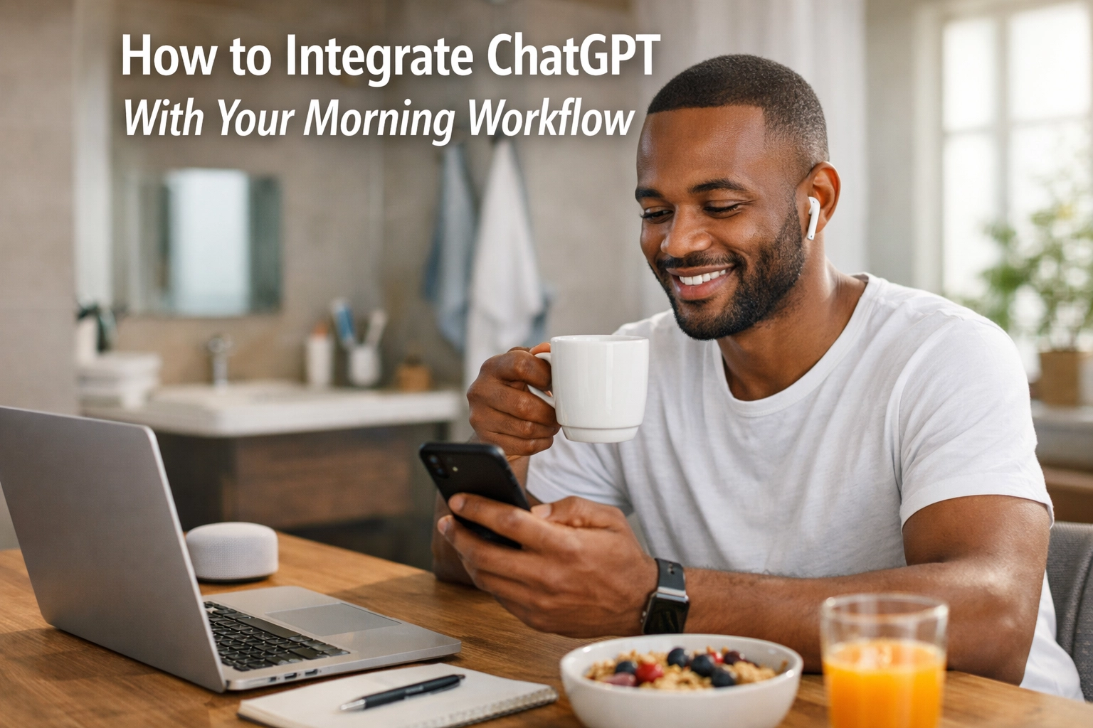 How to Integrate ChatGPT With Your Morning Workflow