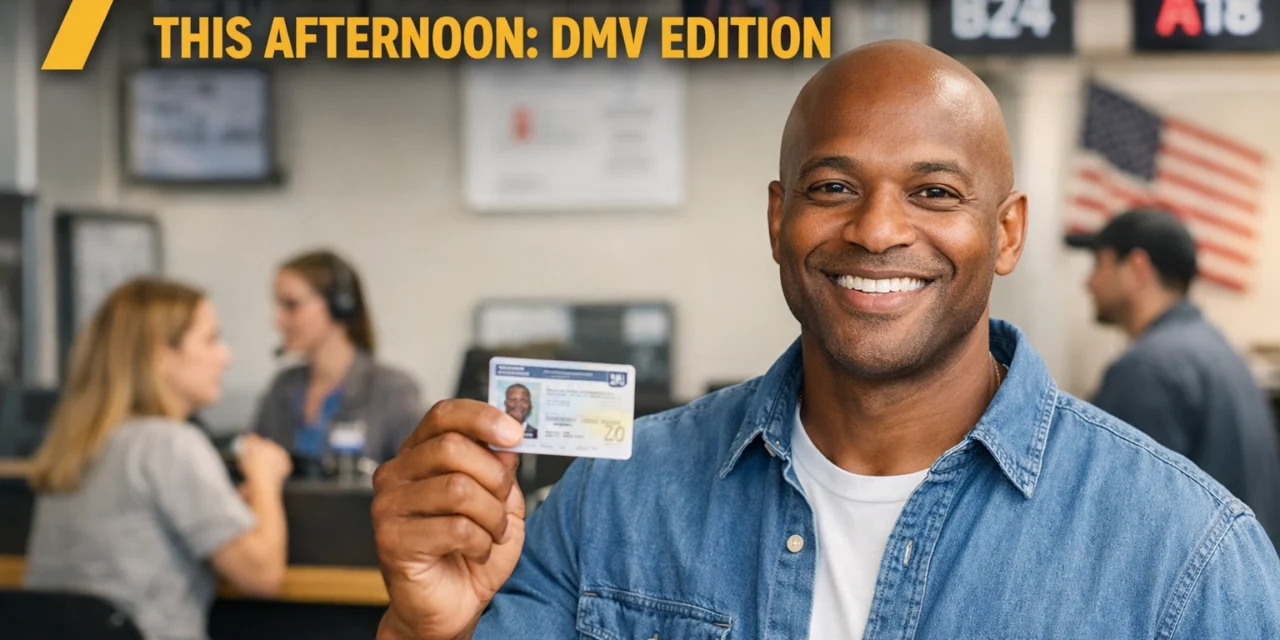 7 Things You Need to Know This Afternoon: DMV Edition