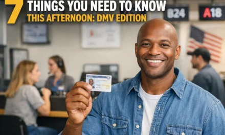 7 Things You Need to Know This Afternoon: DMV Edition