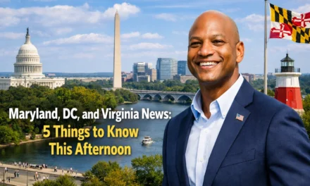 Maryland, DC, and Virginia News: 5 Things to Know This Afternoon