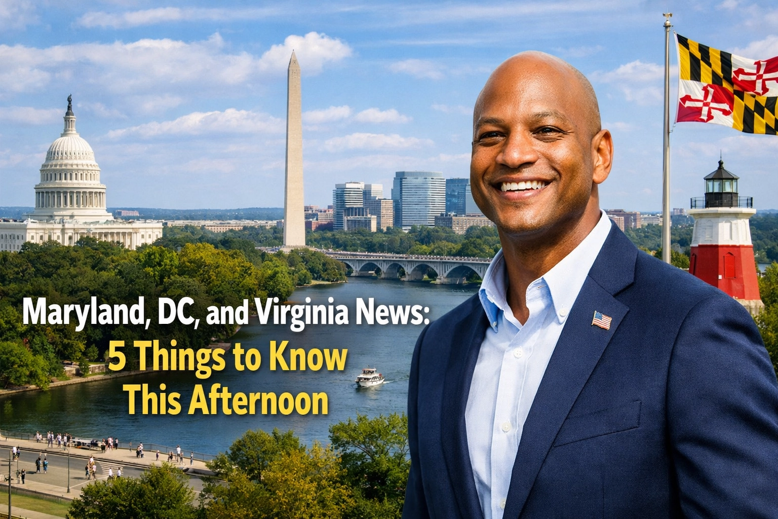 Maryland, DC, and Virginia News: 5 Things to Know This Afternoon