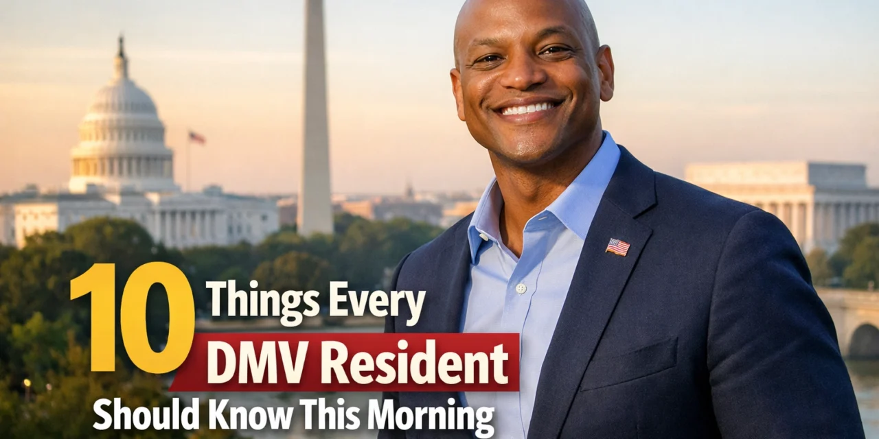 10 Things Every DMV Resident Should Know This Morning