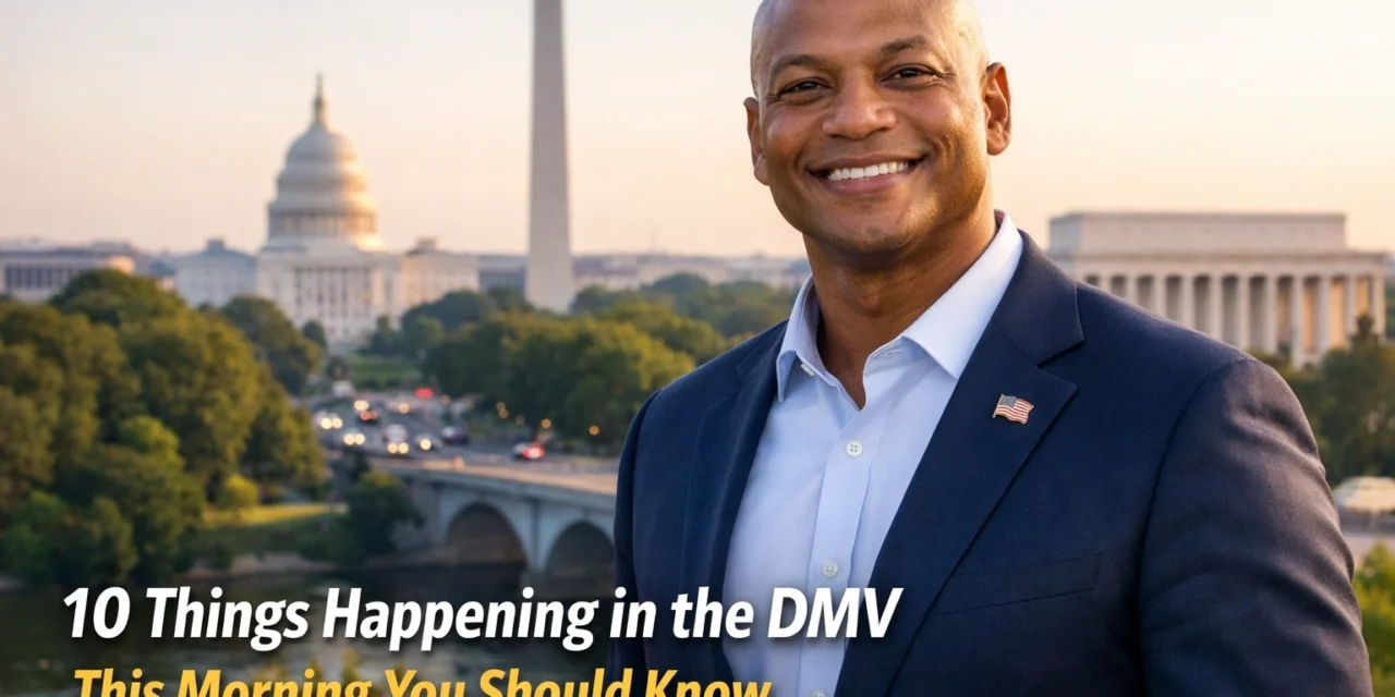 10 Things Happening in the DMV This Morning You Should Know