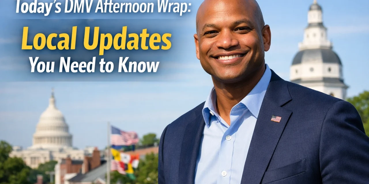 Today’s DMV Afternoon Wrap: Local Updates You Need to Know