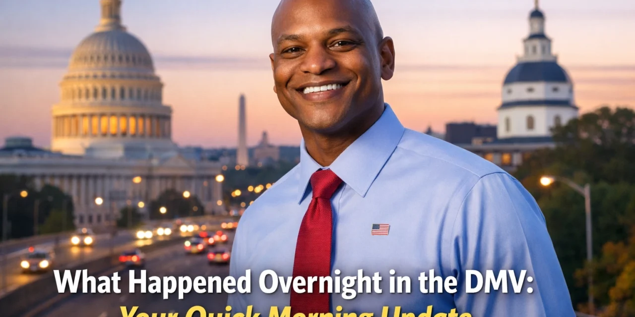 What Happened Overnight in the DMV: Your Quick Morning Update
