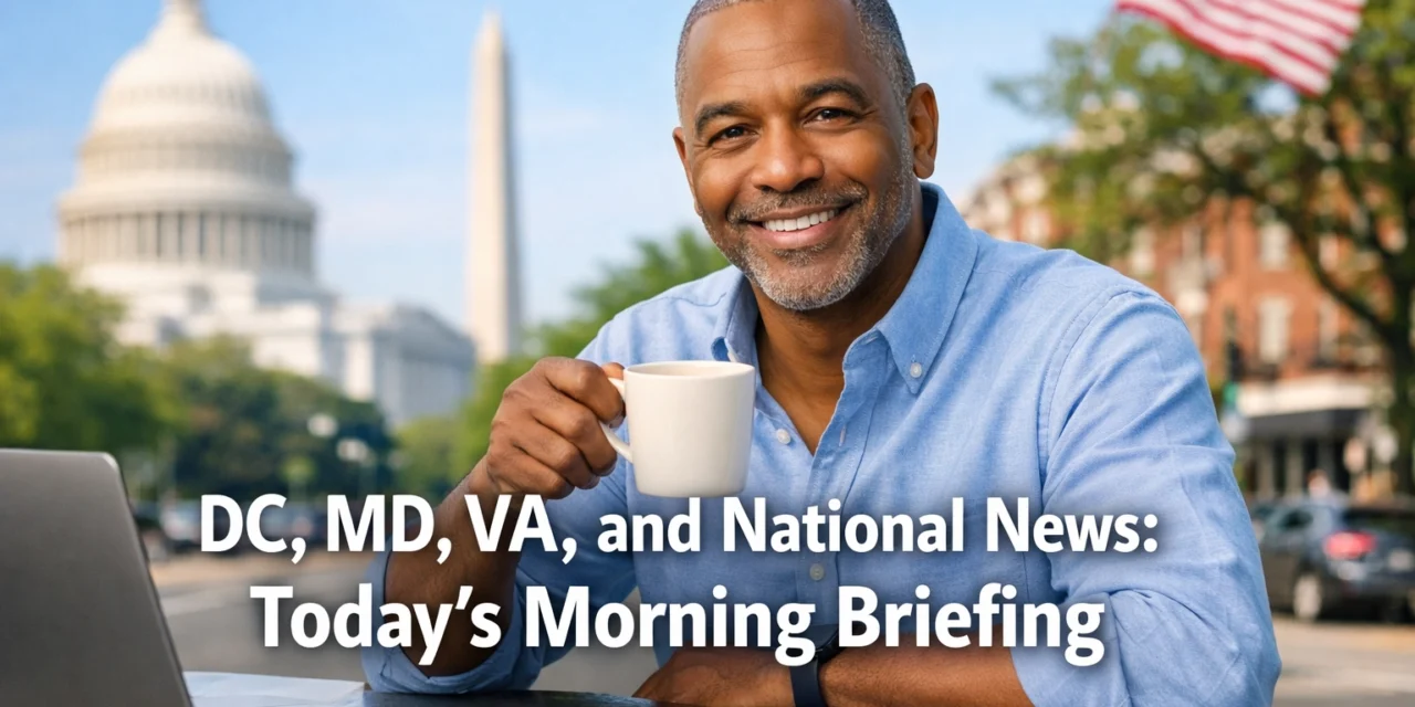 DC, MD, VA, and National News: Today’s Morning Briefing