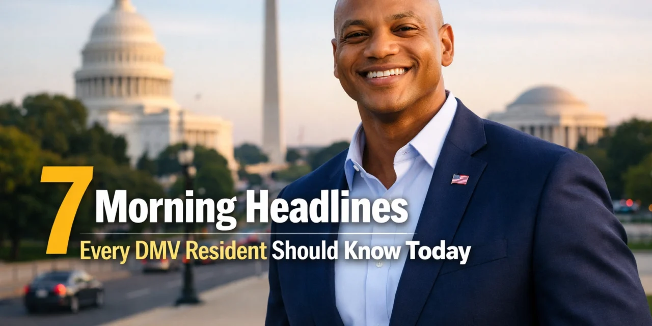 7 Morning Headlines Every DMV Resident Should Know Today