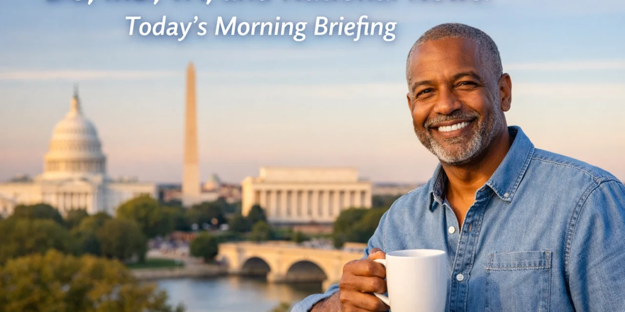 DC, MD, VA, and National News: Today’s Morning Briefing