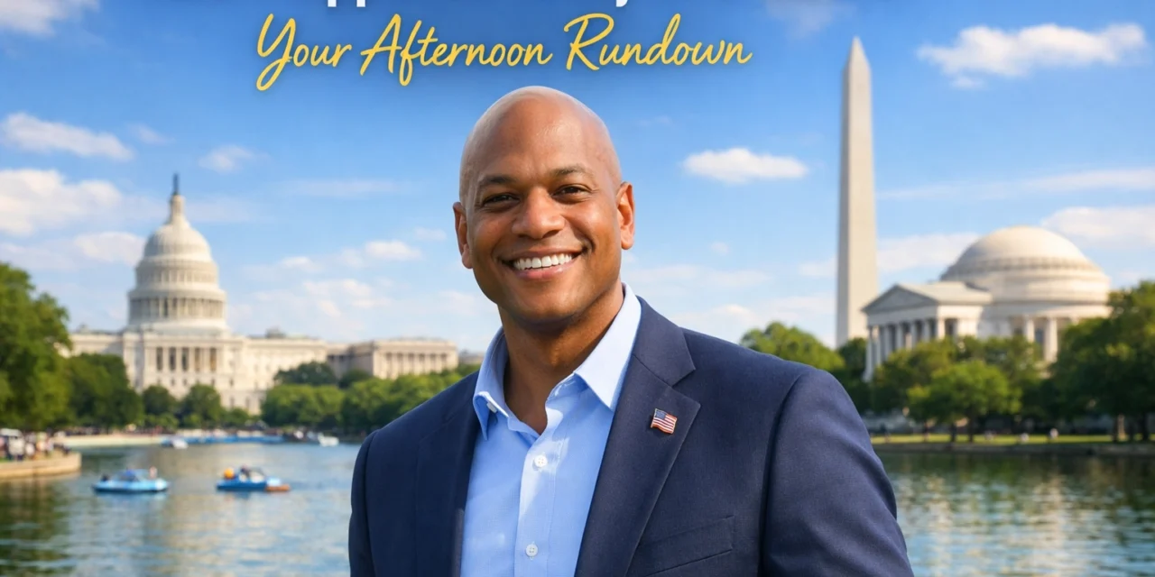 What Happened Today in the DMV? Your Afternoon Rundown