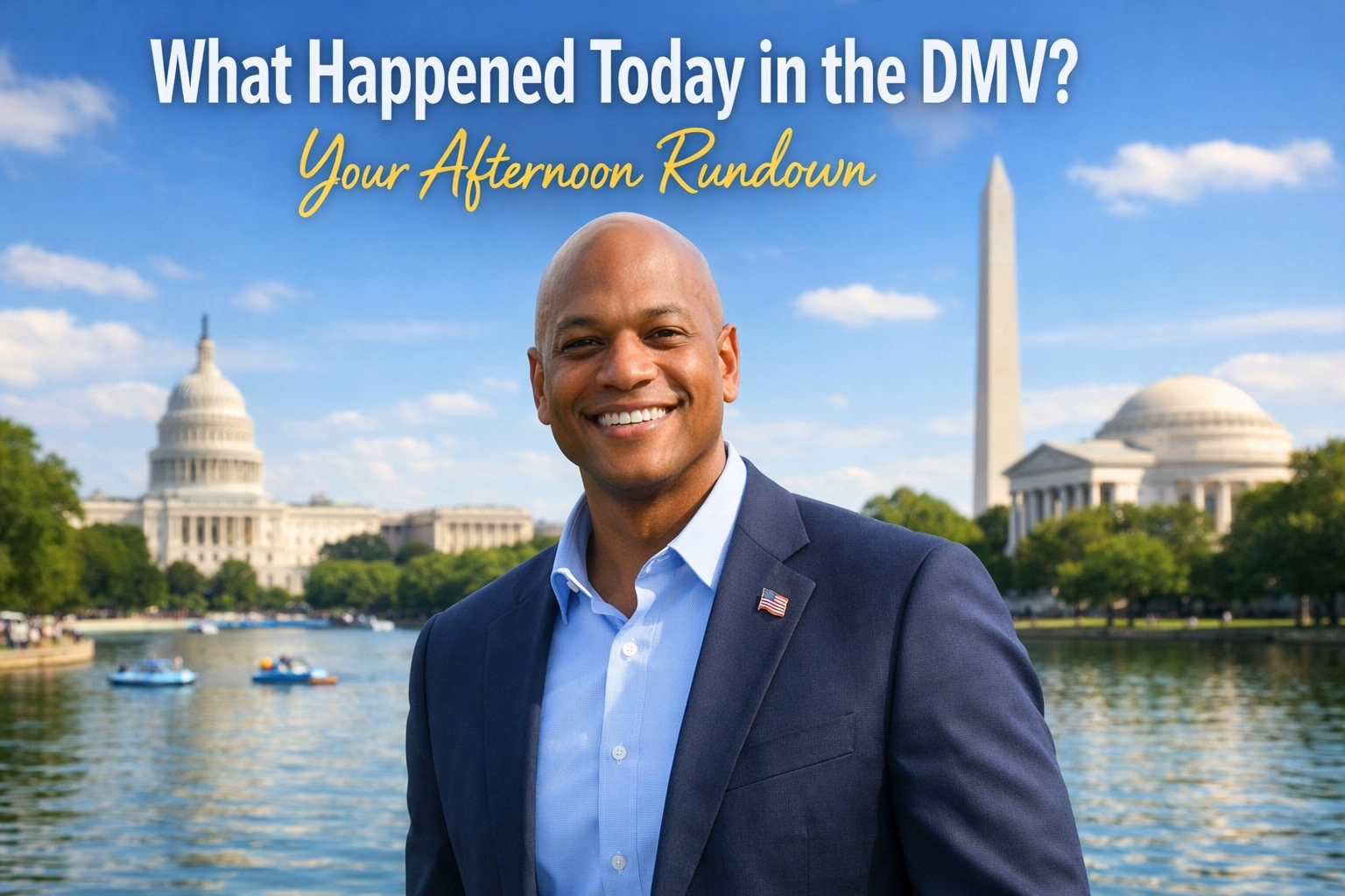 What Happened Today in the DMV? Your Afternoon Rundown