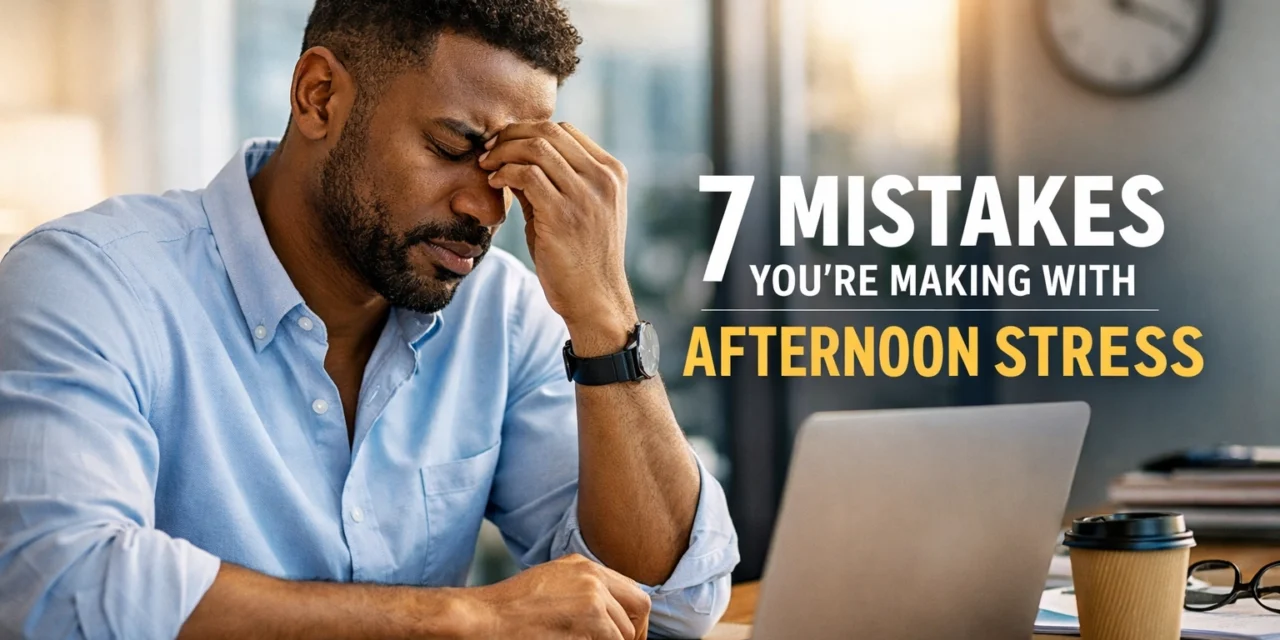 7 Mistakes You’re Making with Afternoon Stress