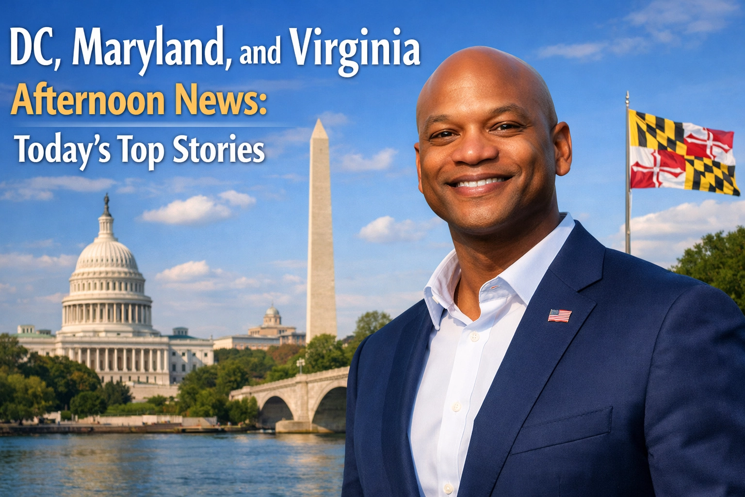 DC, Maryland, and Virginia Afternoon News: Today’s Top Stories