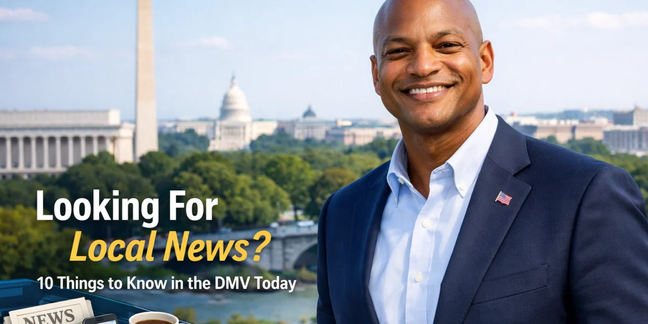 Looking For Local News? 10 Things to Know in the DMV Today