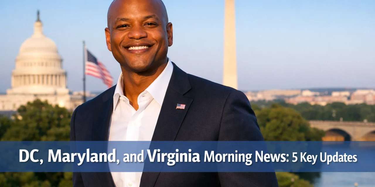 DC, Maryland, and Virginia Morning News: 5 Key Updates