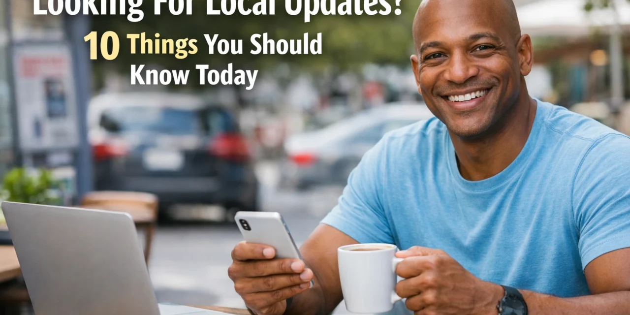 Looking For Local Updates? 10 Things You Should Know Today
