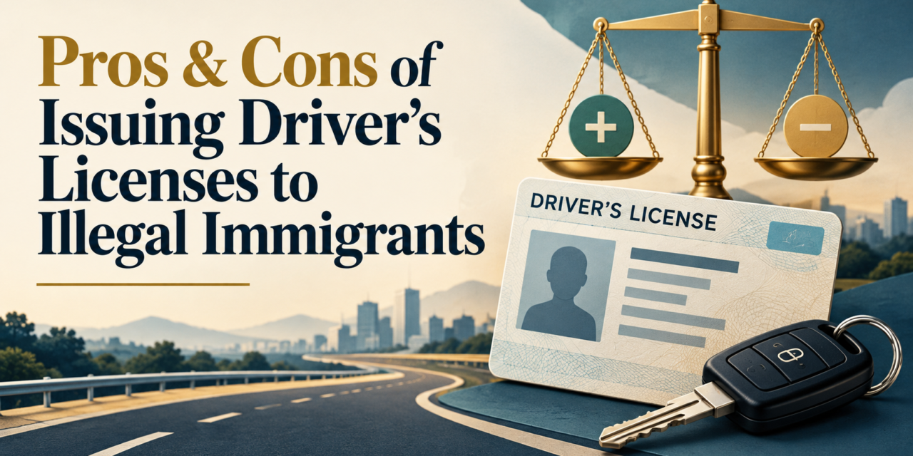 Pros & Cons of Issuing Driver’s Licenes to Illegal Immergrants