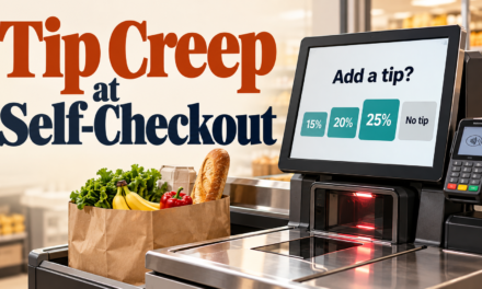 Tip Creep at Self-Checkout